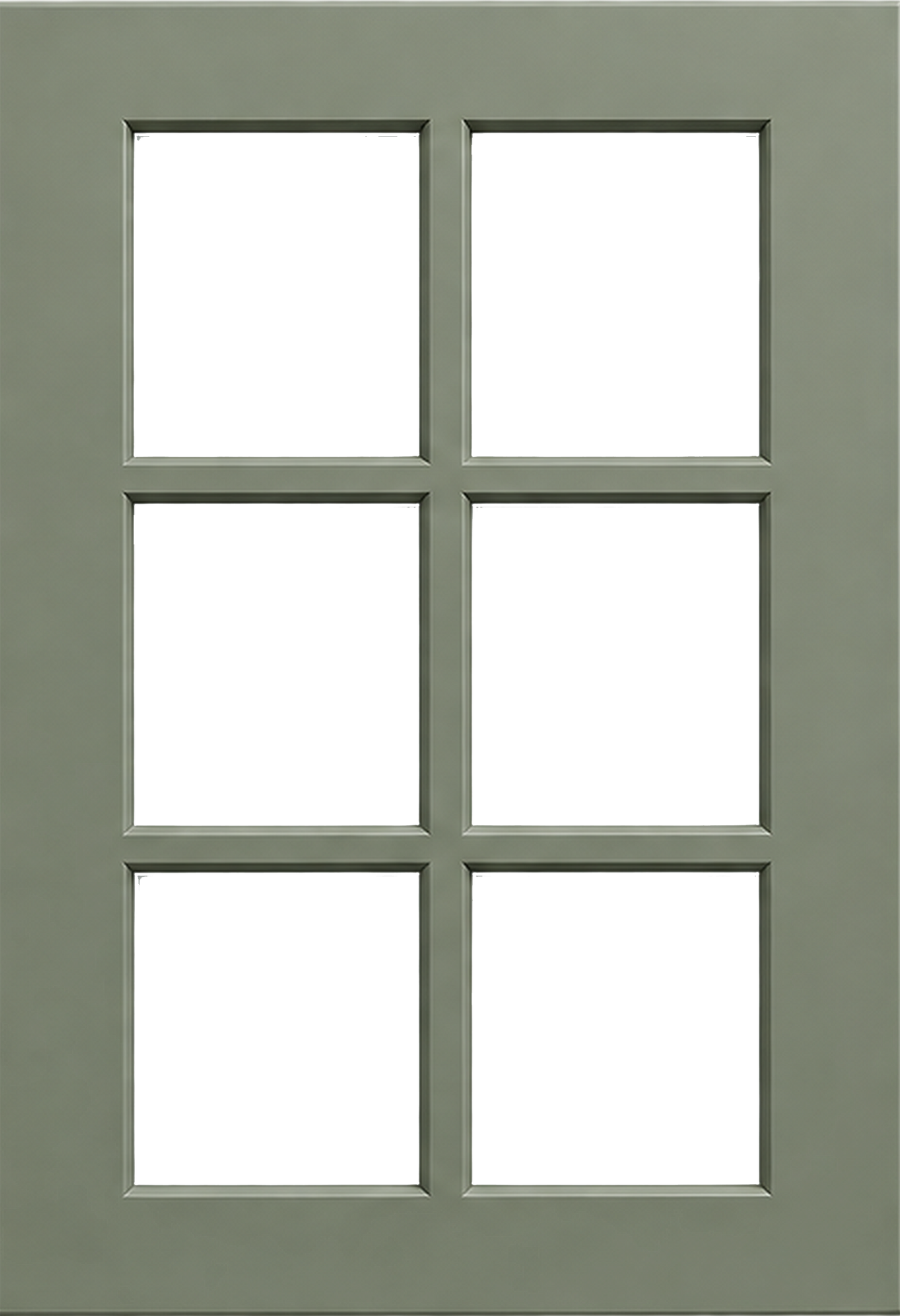 Shaker Mullion Glass Door #126.03