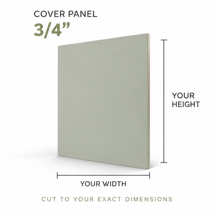 3/4" Cover Panel, Filler, or Toe Kick
