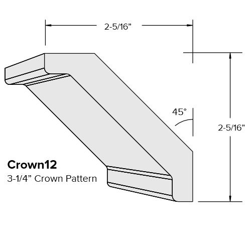 Painted - Crowns and Cabinet Moldings
