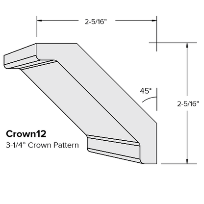 Painted - Crowns and Cabinet Moldings