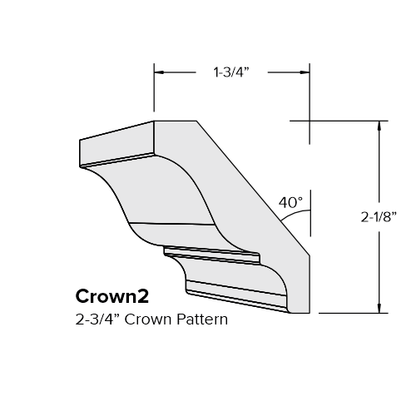 Painted - Crowns and Cabinet Moldings