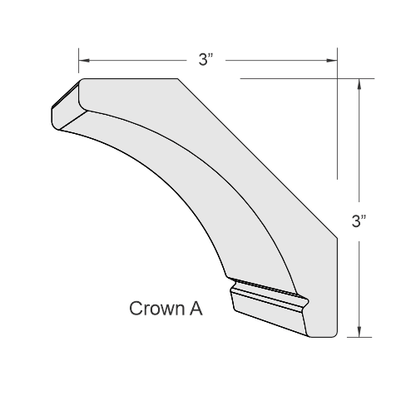 Lujo Wood Grain - Crowns and Cabinet Moldings