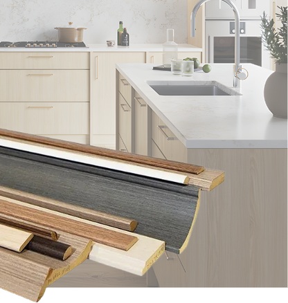 Lujo Wood Grain - Crowns and Cabinet Moldings