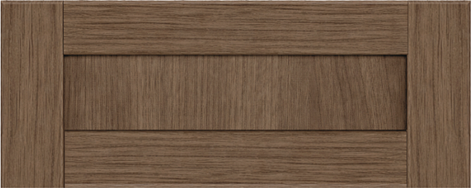 Lujo Wood Grain Shaker Drawer Front #985
