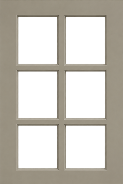 Shaker Mullion Glass Door #126.03