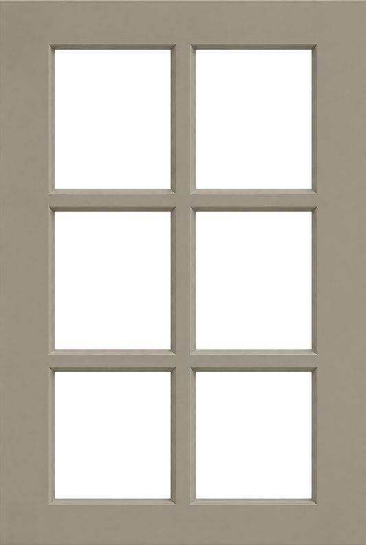 Shaker Mullion Glass Door #126.03